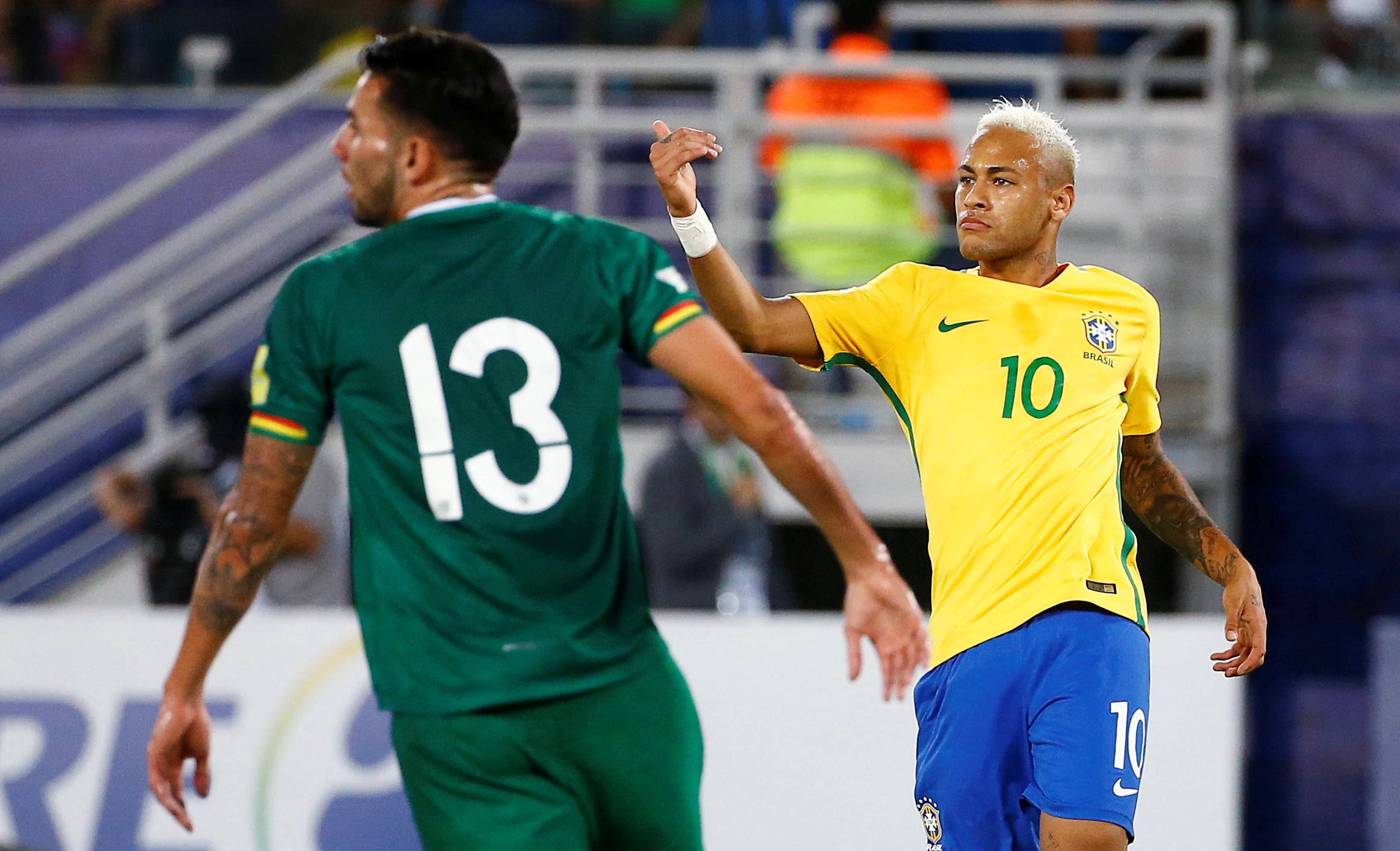 Un Neymar imparable lidera la goleada de Brasil sobre Bolivia Un Neymar imparable lidera la goleada de Brasil sobre Bolivia