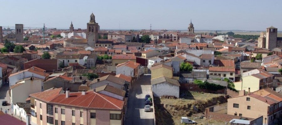 Vista aérea de Arévalo (Ávila) Vista aérea de Arévalo (Ávila)