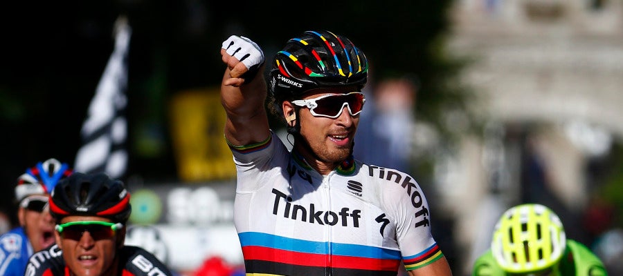 Peter Sagan, actual campeón del mundo de ciclismo en ruta Peter Sagan, actual campeón del mundo de ciclismo en ruta