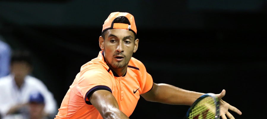 El tenista australiano Nick Kyrgios El tenista australiano Nick Kyrgios