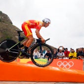 El español Castroviejo, durante la disputa de los Juegos de Río