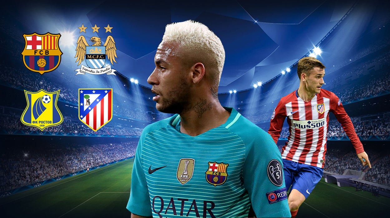 Escucha en directo el Barcelona - Manchester City y Rostov - Atlético de Madrid en Radioestadio Escucha en directo el Barcelona - Manchester City y Rostov - Atlético de Madrid en Radioestadio