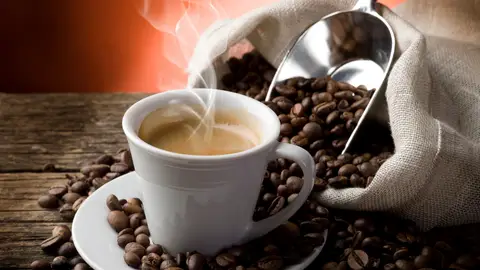 Imagen de una taza de café Imagen de una taza de café