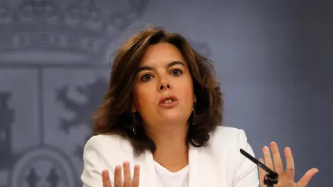Soraya Sáenz de Santamaría, tras el Consejo de Ministros Soraya Sáenz de Santamaría, tras el Consejo de Ministros
