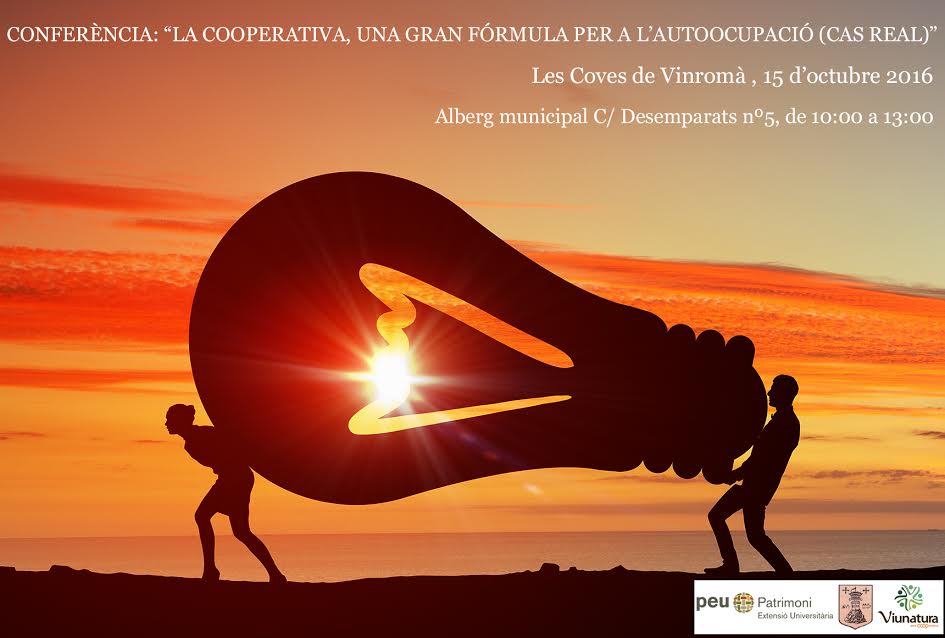 El Ayuntamiento de Les Coves de Vinromà organiza una conferencia dirigida a jóvenes emprendedores El Ayuntamiento de Les Coves de Vinromà organiza una conferencia dirigida a jóvenes emprendedores