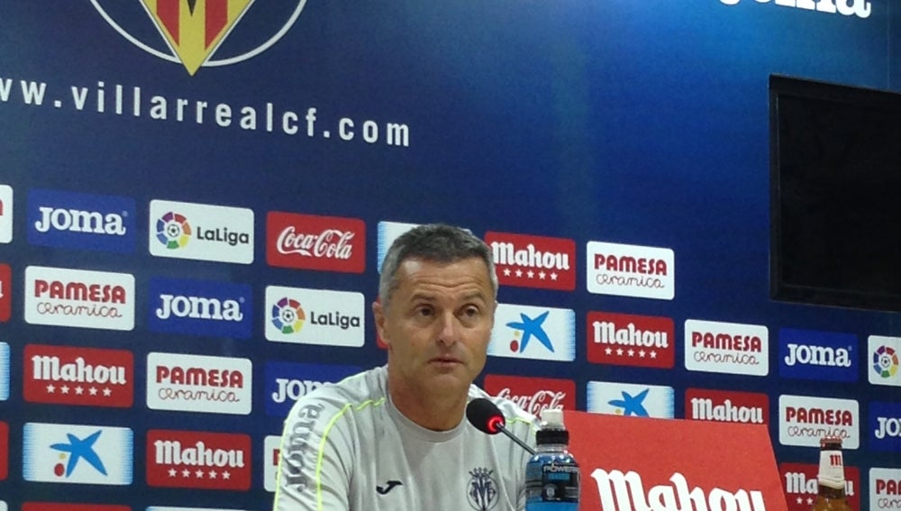 Fran Escribá, técnico del Villarreal CF