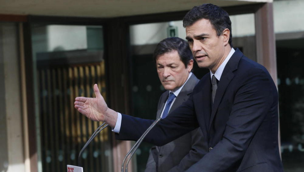 Pedro Sánchez y Javier Fernández