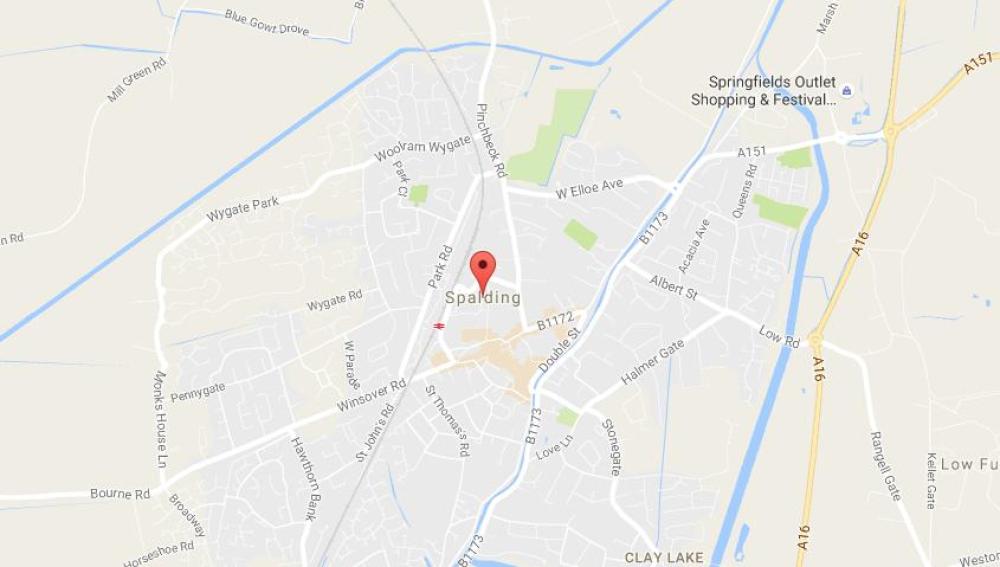 Spalding, localidad de Reino Unido donde tuvo lugar el crimen