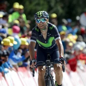 Valverde, en una etapa del Tour de Francia Valverde, en una etapa del Tour de Francia