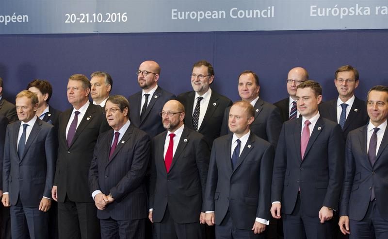 Los líderes UE inician un debate comercial tras la exención de los aranceles de Trump Los líderes UE inician un debate comercial tras la exención de los aranceles de Trump