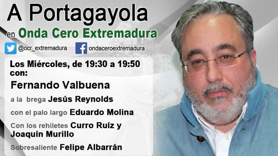 Programa Taurino Onda Cero Extremadura