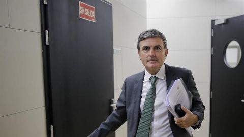 El diputado del PSOE, Pedro Saura.