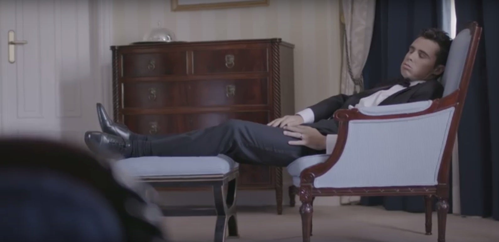 El tronchante vídeo de Gómez Noya 'entrenando' para recoger el Princesa de Asturias de los Deportes El tronchante vídeo de Gómez Noya 'entrenando' para recoger el Princesa de Asturias de los Deportes