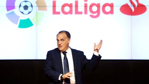 Javier Tebas, presidente de la Liga 