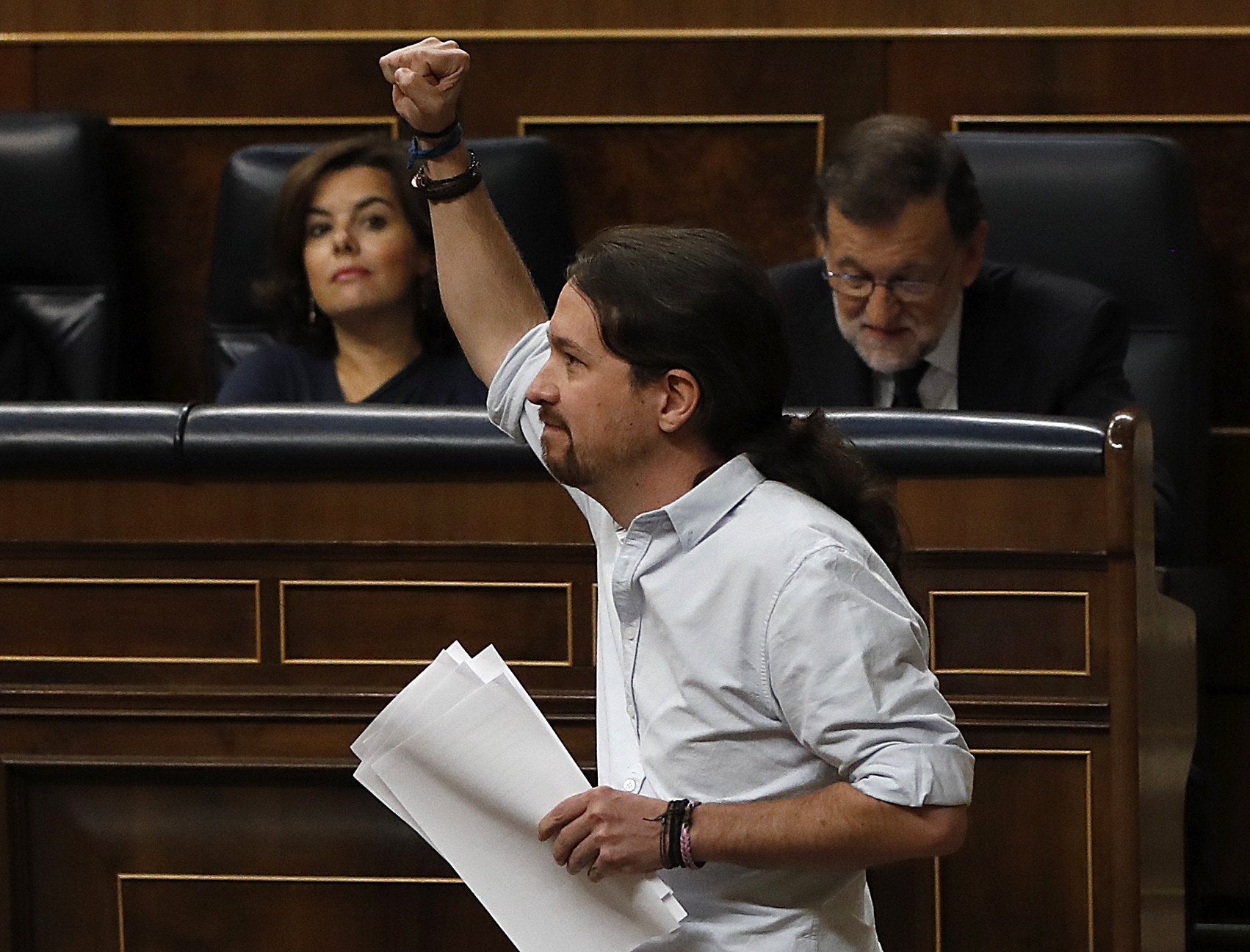 Pablo Iglesias no acudirá finalmente a saludar la protesta 'Rodea el Congreso' Pablo Iglesias no acudirá finalmente a saludar la protesta 'Rodea el Congreso'