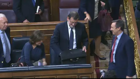 Finaliza la segunda sesión del debate de investidura de Mariano Rajoy Finaliza la segunda sesión del debate de investidura de Mariano Rajoy