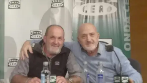Juanito Oiarzabal y Sebastián Álvaro Juanito Oiarzabal y Sebastián Álvaro