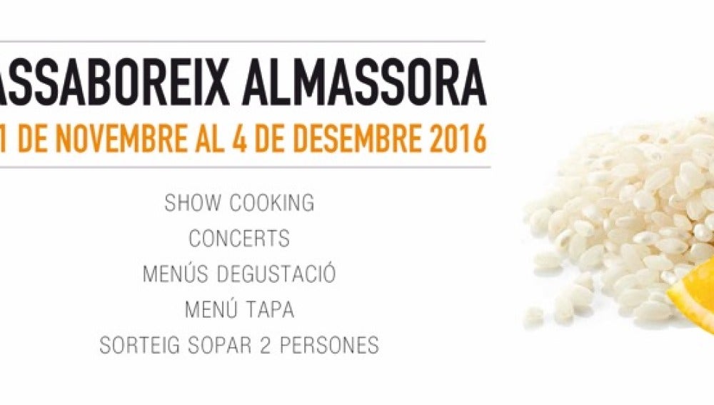 Siete locales de Almassora tomarán parte de la cita gastronómica