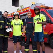 La plantilla del Villarreal hace campaña contra los incendios 