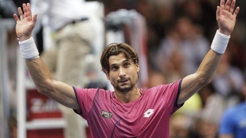 David Ferrer, tras ganar a Troicki en Viena