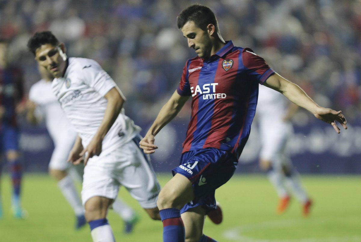 El Getafe araña un punto en el feudo del Levante El Getafe araña un punto en el feudo del Levante