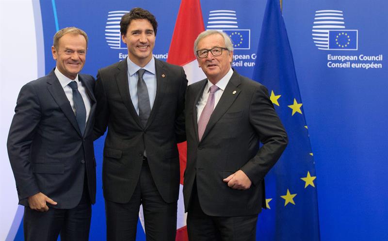 La Eurocámara da luz verde al acuerdo económico CETA con Canadá La Eurocámara da luz verde al acuerdo económico CETA con Canadá