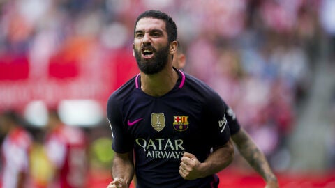 Arda Turan, con el Bar&ccedil;a