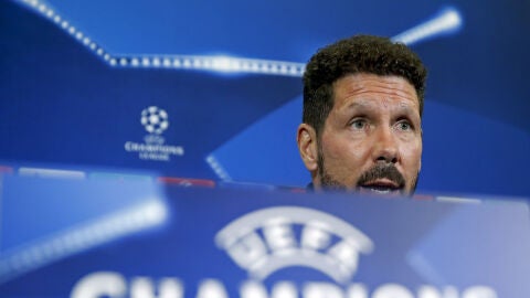 Simeone, en rueda de prensa