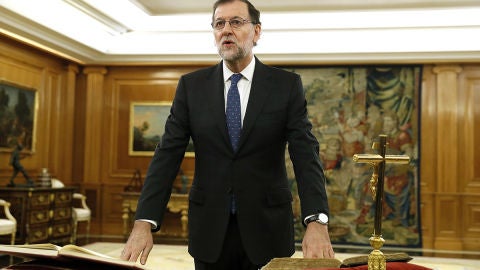 Mariano Rajoy jura su cargo