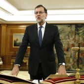 Mariano Rajoy jura su cargo