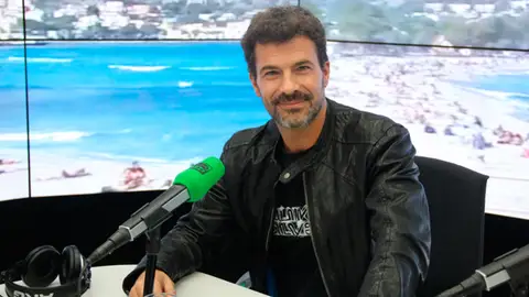 Rodolfo Sáncho en los estudios de Onda Cero Rodolfo Sáncho en los estudios de Onda Cero