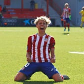 Amanda, capitana del Atlético de Madrid