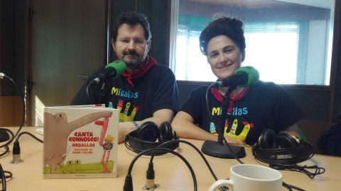 Migallas Teatro en C&aacute;ntamo en Galego de Onda Cero Pontevedra