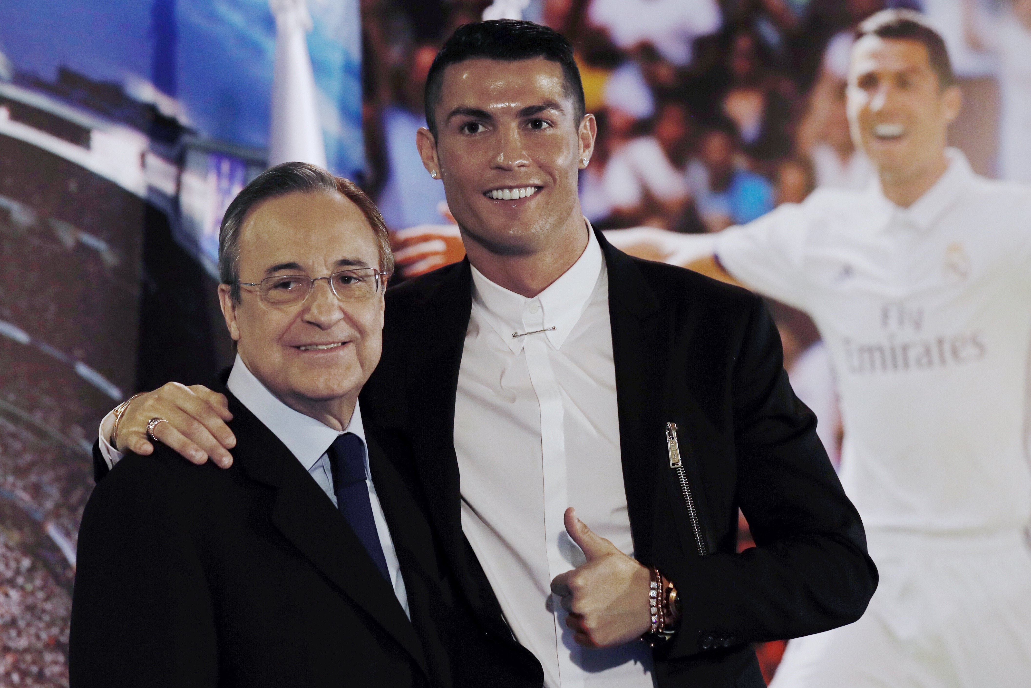 Florentino Pérez dice que el Balón de Oro de Cristiano Ronaldo equivale a una Champions League Florentino Pérez dice que el Balón de Oro de Cristiano Ronaldo equivale a una Champions League