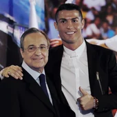 Florentino Pérez junto a Cristiano Ronaldo Florentino Pérez junto a Cristiano Ronaldo