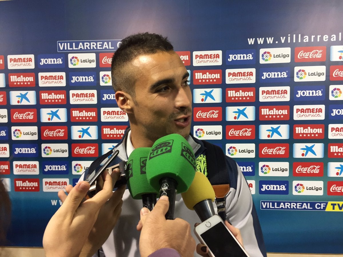 Asenjo: "Los porteros necesitamos entrenar ya con portería" Asenjo: "Los porteros necesitamos entrenar ya con portería"