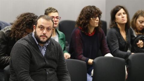 Guillermo Zapata durante el juicio