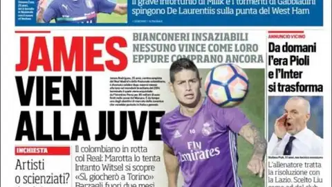 ¿James, a la Juventus? ¿James, a la Juventus?