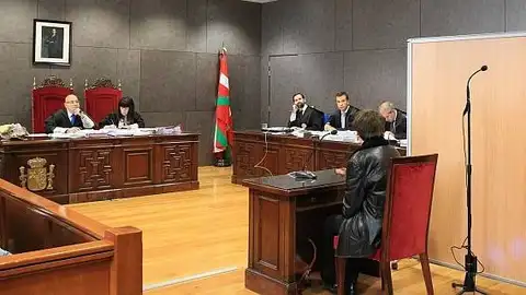 Imagen de archivo de un juicio en la Audiencia Provincial de Bizkaia Imagen de archivo de un juicio en la Audiencia Provincial de Bizkaia