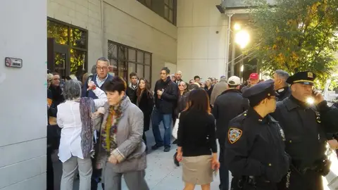 Colegio electoral de Nueva York en el que vota Donald Trump Colegio electoral de Nueva York en el que vota Donald Trump