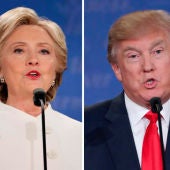 Hillary Clinton y Donald Trump, candidatos a la Presidencia de EEUU