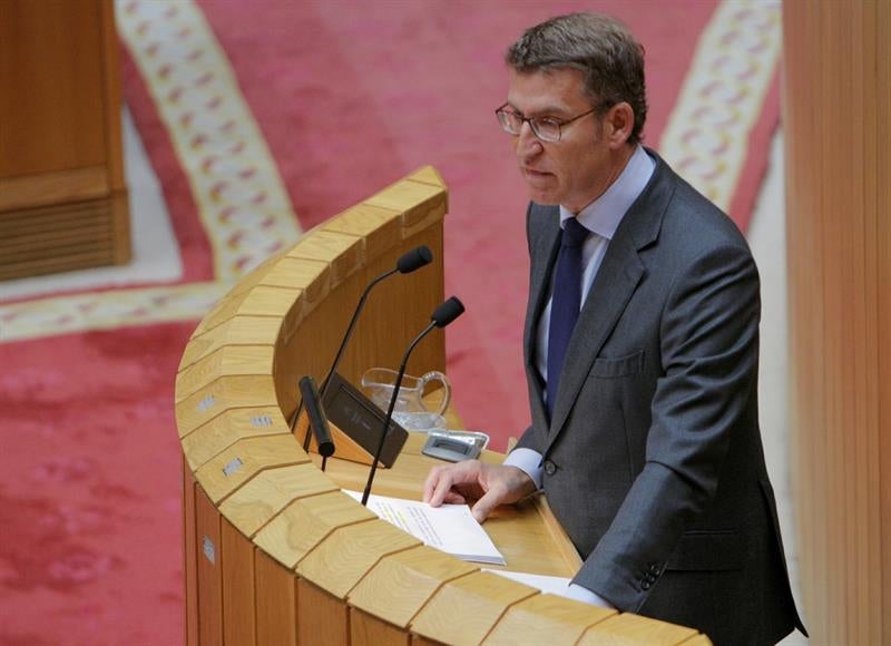 Feijóo reprocha a Sánchez que no haya dinero para el tren extremeño y sí para Marruecos Feijóo reprocha a Sánchez que no haya dinero para el tren extremeño y sí para Marruecos