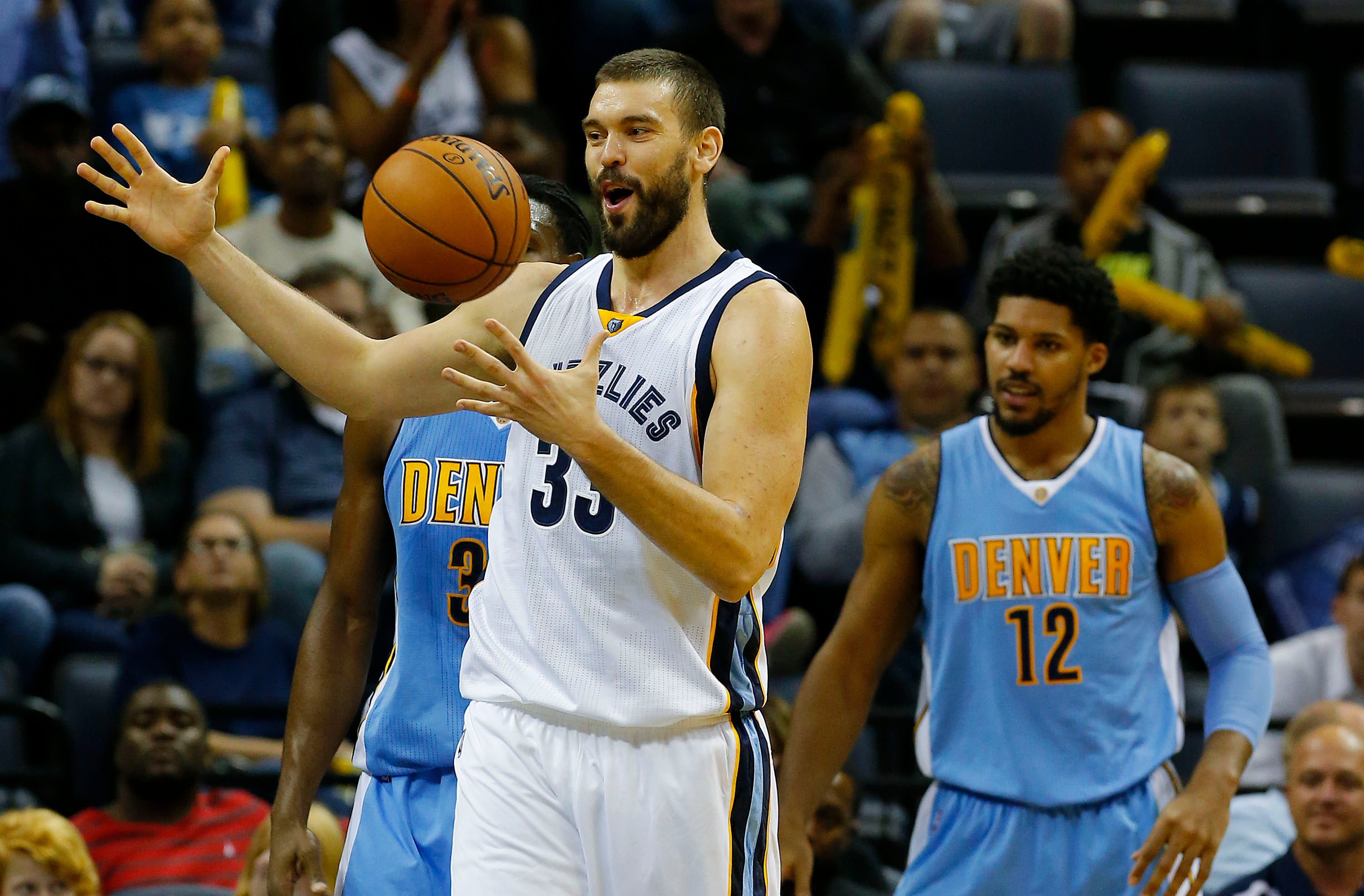 Marc Gasol da el triunfo a los Grizzlies sobre la bocina ante los Nuggets de Juancho Hernangómez Marc Gasol da el triunfo a los Grizzlies sobre la bocina ante los Nuggets de Juancho Hernangómez