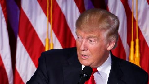 El presidente de Estados Unidos, Donald Trump