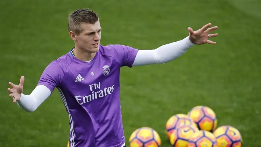 El centrocampista del Real Madrid, Toni Kroos. El centrocampista del Real Madrid, Toni Kroos.