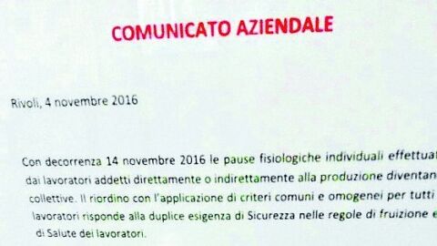 Comunicado oficial de la empresa 