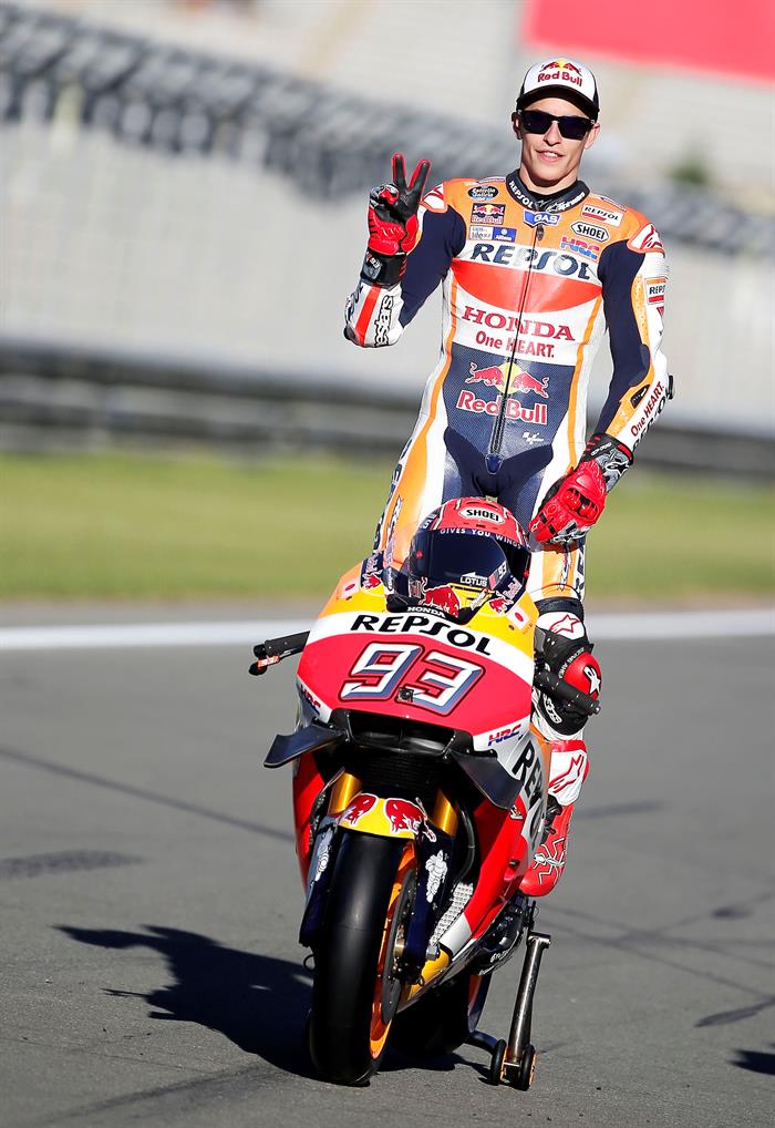 Márquez: "Quiero acabar el año con un buen resultado" Márquez: "Quiero acabar el año con un buen resultado"