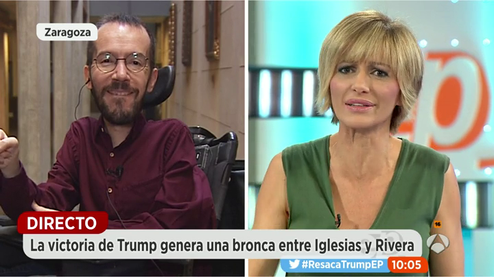 Echenique: "Cuando no hay alternativas, el fantasma del discurso fascista puede calar en capas amplias de la sociedad" Echenique: "Cuando no hay alternativas, el fantasma del discurso fascista puede calar en capas amplias de la sociedad"
