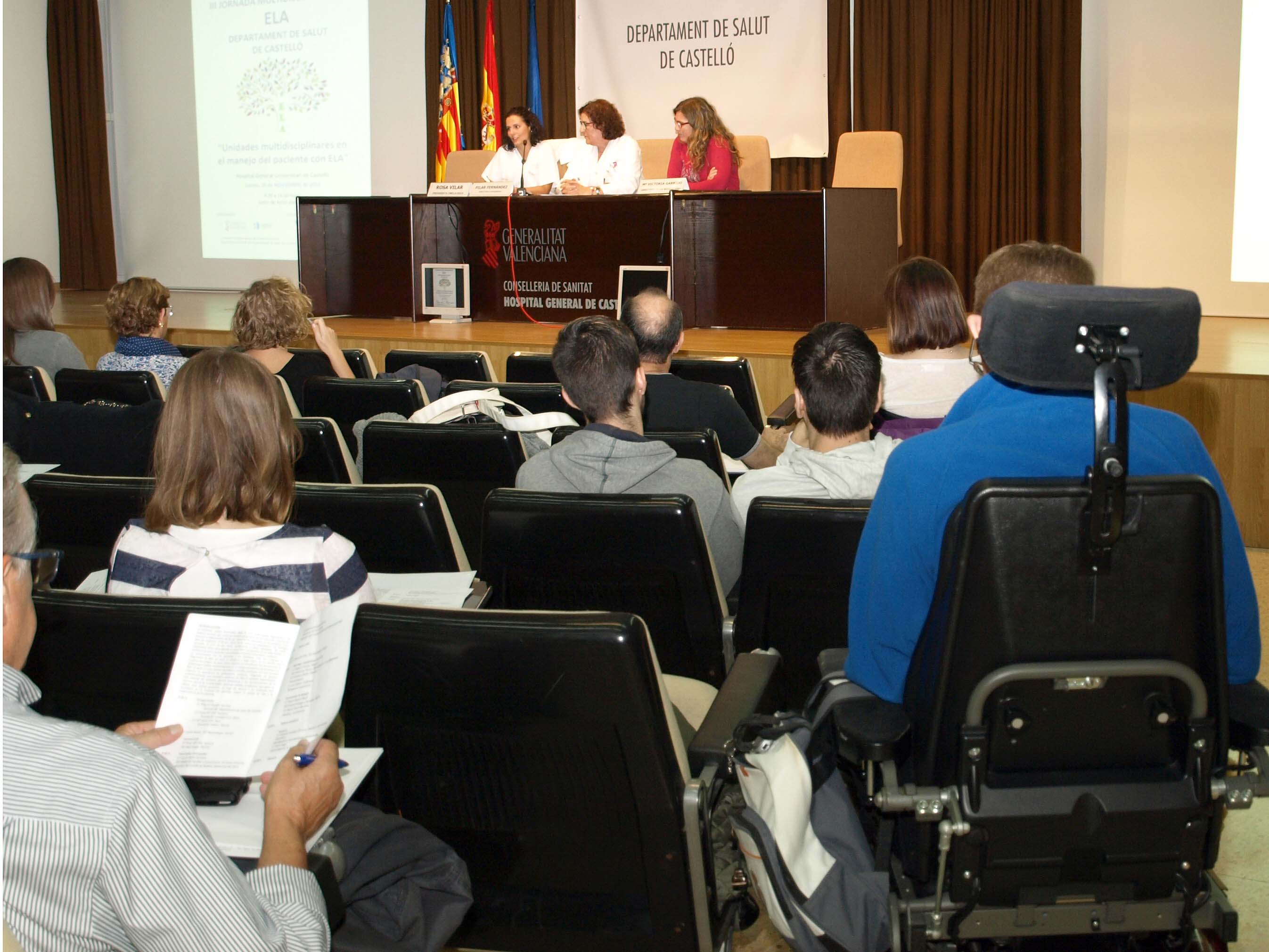 La Comisión de ELA del Departament de Salut de Castelló ha tratado a 53 pacientes La Comisión de ELA del Departament de Salut de Castelló ha tratado a 53 pacientes