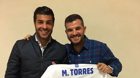 Miguel Torres con H&eacute;ctor Fern&aacute;ndez